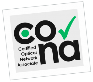CONA Certified Optical Network Associate course logo