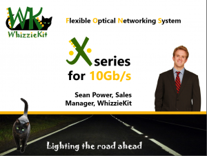 Presentation on WhizzieKit X-series, 10Gb/s optical networking system